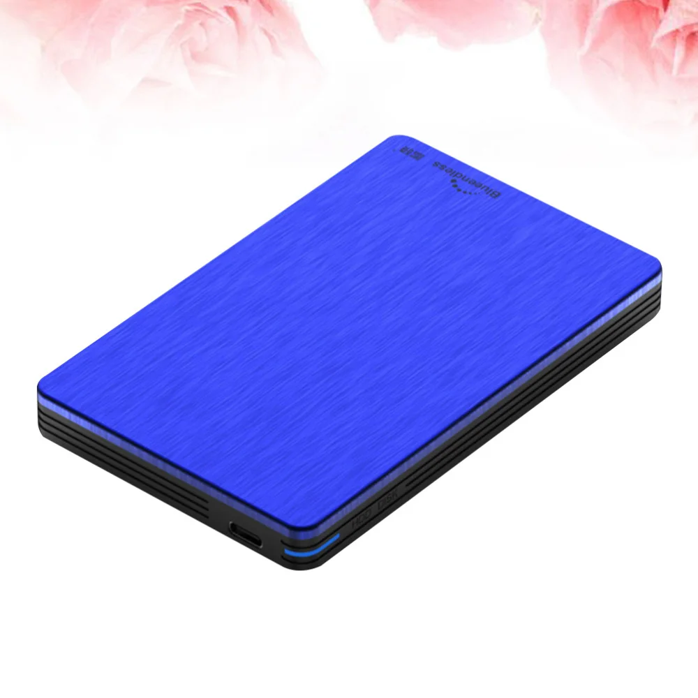 

1pc Hard Disk Chic Stylish Fashion Creative Computer Mobile Hard Disk Portable Metal Hard Disk Laptop Hard Drive Laptop External
