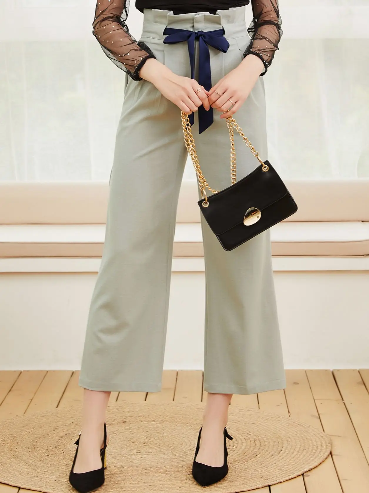 Strict brand women's clothing spring and summer new women's Capris straight  pants high waist comfortable casual pants|Pants & Capris| - AliExpress