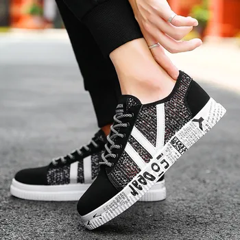 

2020 Spring New Men's Shoes High Quality Non-slip Walking Shoes Men's Fashion Casual Light Comfortable Shoes Sneaker Zapatilla