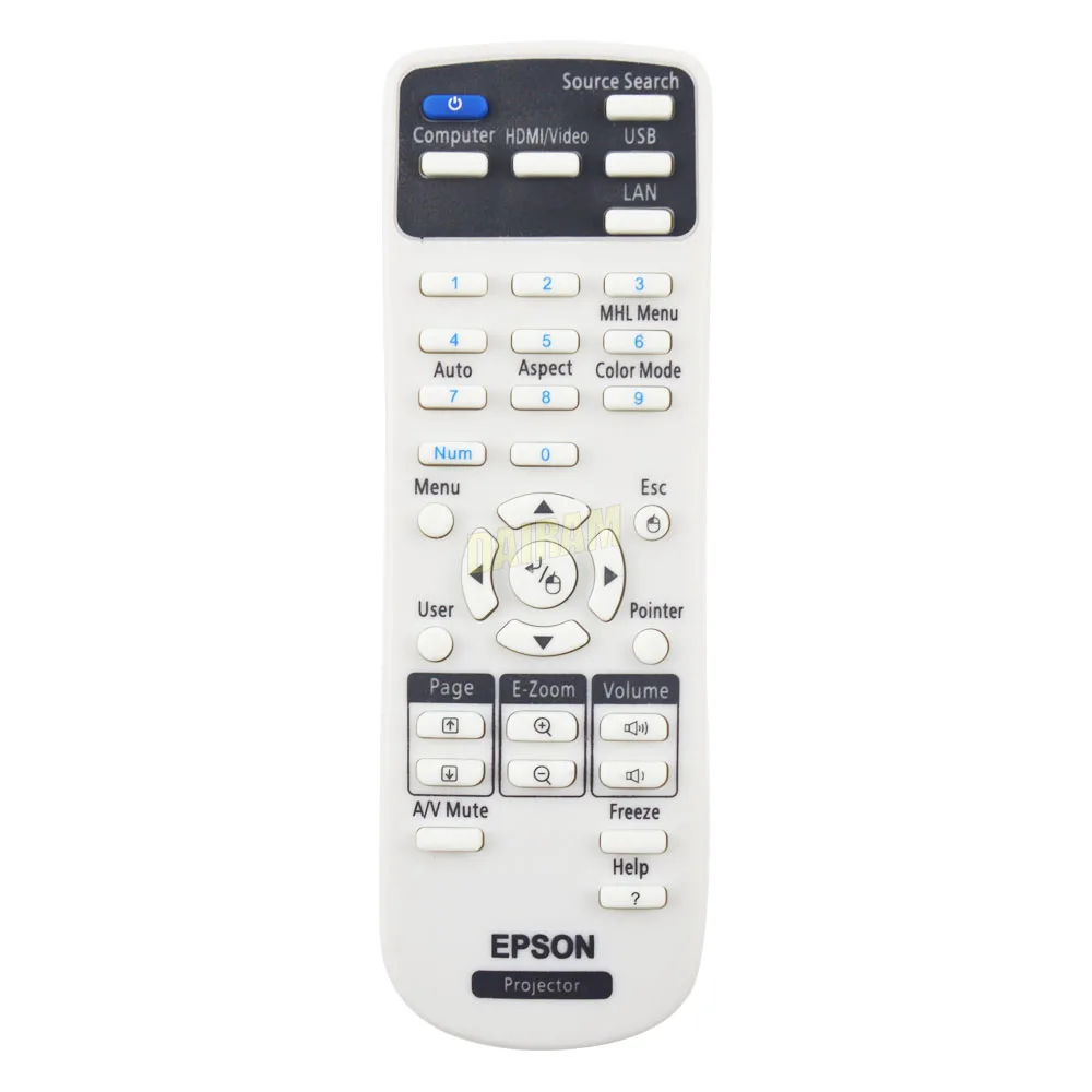 

Remote Control FOR EPSON 1599176 Projector Fernbedienung REMOTE CONTROL EX3220 EX5220 EX5230 EX6220 EX7220 725HD 730HD