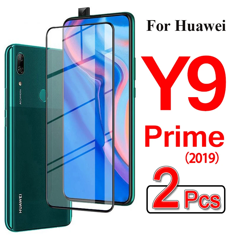 Защитный чехол для huawei Y9 Prime 2019 защита экрана Y9Prime i закаленное стекло Huawey Glas Y 9 Huwei