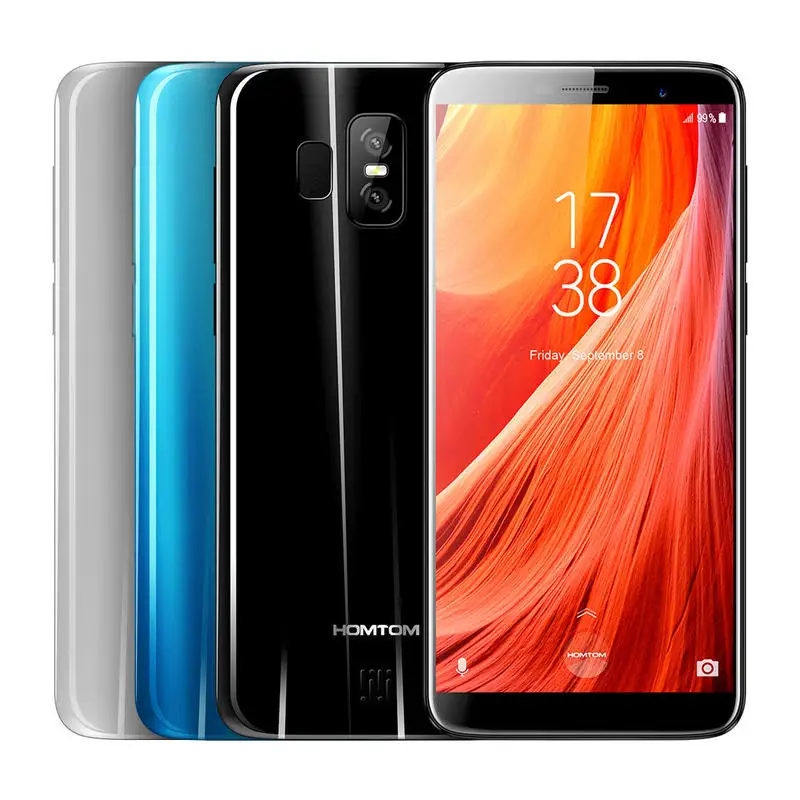 Смартфон homtom S7 3 Гб ОЗУ 32 ПЗУ 5 дюйма 4G LTE MTK6737 четыре ядра Android 7 0 8 МП сканер