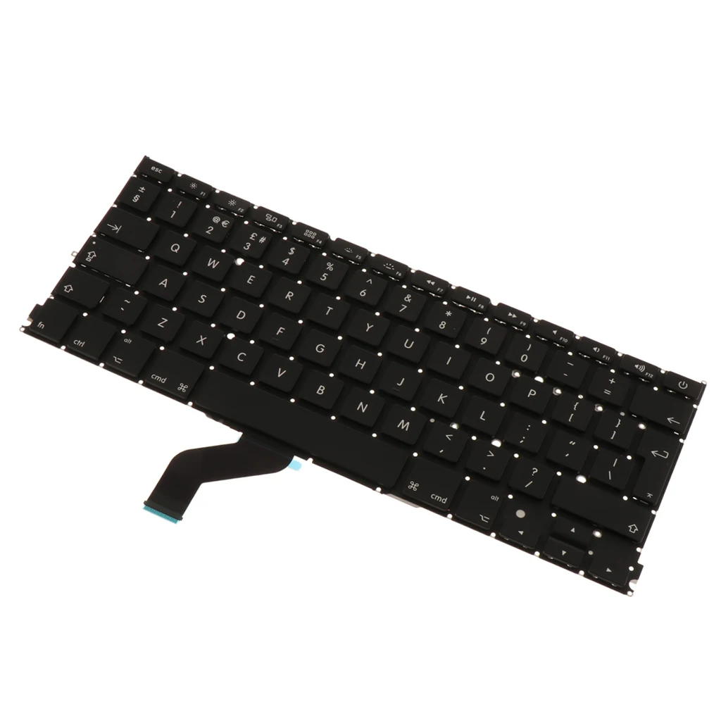 UK Layout PC Laptop Keyobard Replacement for Apple MacBook Pro Retina 13 inch A1425 Laptops Keyboard 2019 New