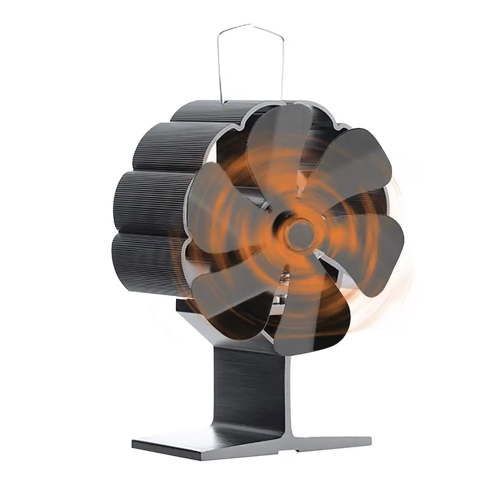 Pellet Stove Looks Like Fireplace | Wood Pellet Stove Fireplace Insert - 6  Blades - Aliexpress