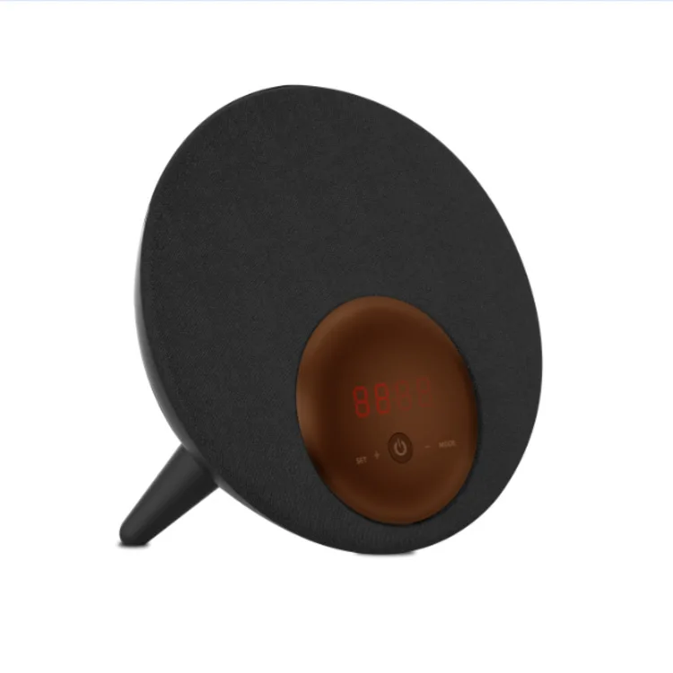 Часы, динамик, будильник, звук, беспроводной Bluetooth динамик, модный бас, Bluetooth динамик, 2,1 канал, EY273