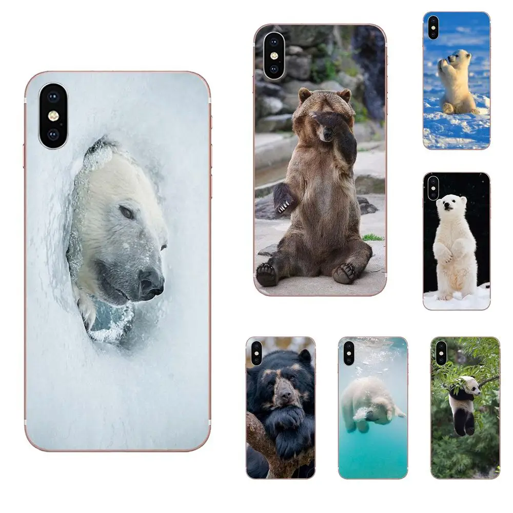 Роскошный чехол для телефона с милым медведем Huawei Honor 4C 5A 5C 5X6 6A 6X7 7A 7C 7X8 8C 8S 9 10 10i 20 20i