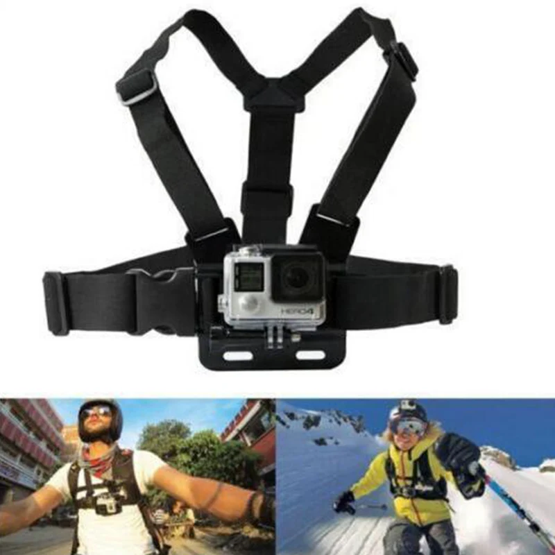 Нагрудный ремень для крепления Gopro Hero 7 6 5 Xiaomi Yi 4K Экшн камера нагрудное крепление