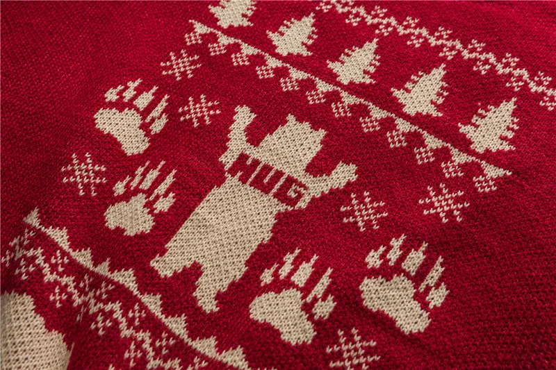 Una Reta, Рождественский свитер, Зимний пуловер с длинным рукавом, трикотажный мужской свитер, Свободный Мужской милый свитер