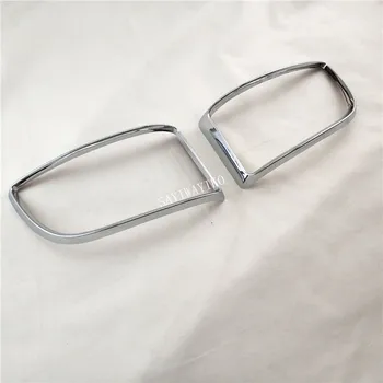 

ABS Chrome Fog Lamp Cover Exterior Molding Trim Car Styling Cover Accessories for Toyota Crown s180 2003 2005 2006 2007 2008