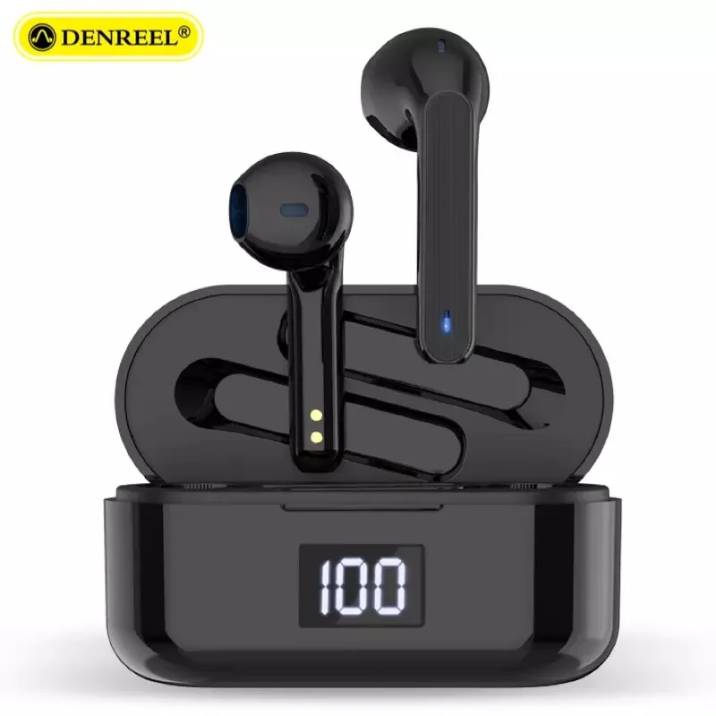 

TWS binaural Wireless bluetooth Display screen Long standby stereo Portable charging box LED smart touch screen Noise reduction