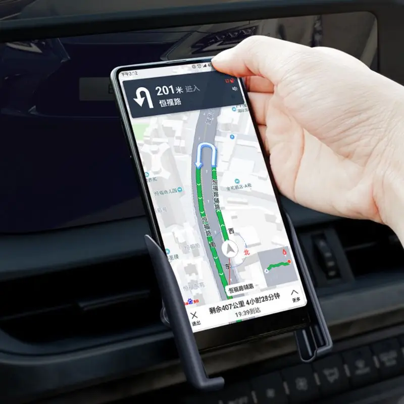 Универсальный с вентиляционными отверстиями Автомобильный держатель для телефона samsung S8 S9 iPhone X 8 7 смартфон gps M5TB