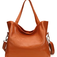 Большая сумка из натуральной кожи, женские сумки через плечо, женская сумка на плечо из воловьей кожи, роскошные сумки-мессенджеры, женская сумка, кожаная сумка-тоут