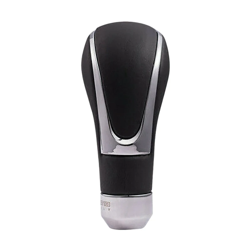 Universal Leather Car Gear Shift Knob Shifter Manual Automatic Transmission