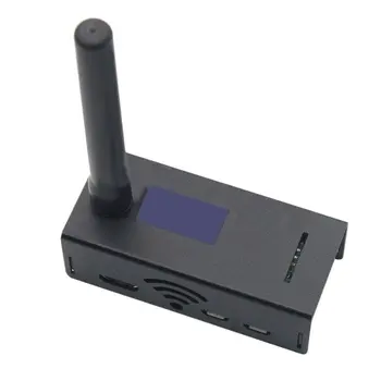 

Portable Size OLED Display Aluminum Signal Receiver MMDVM hotspot Support P25 DMR YSF + raspberry pi +OLED +Aerial+ Case