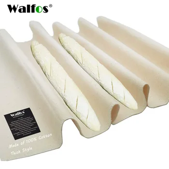

WALFOS Thick Fermented Linen Cloth Proofing Dough Bakers Pans Bread Baguette Baking Mat Pastry Baker's Couche Proofing Cloth