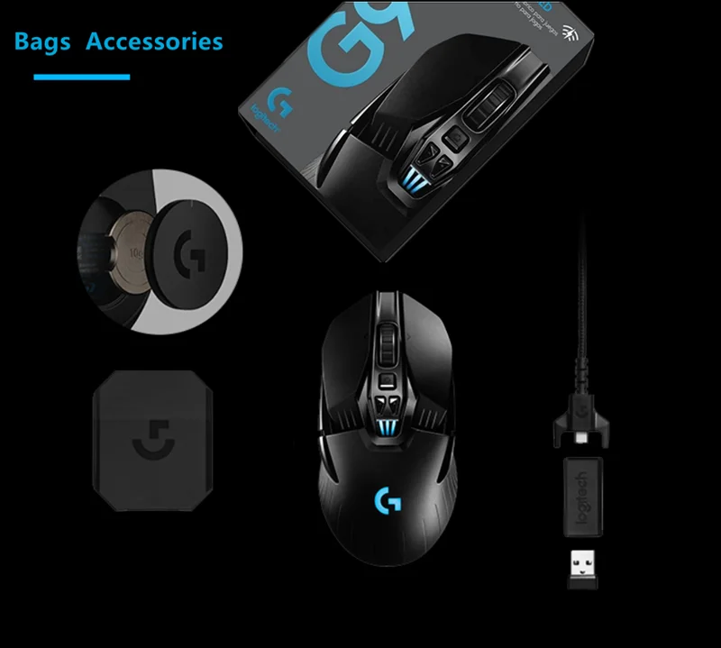 Logitech Mouse G502 E-Sports Games One-Click Pressure Gun Eating Chicken  LOL Watch Fortress Provides Macro Software Parts