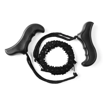 

Camping Hiking Emergency Survival Hand Tool Gear Pocket Chainsaw Foldable Outdoor Handle Saws