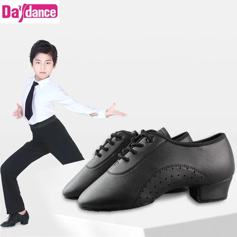 Mannen Latin Dans Schoenen Zwart Lage Hakken Ballroom Dansschoenen Jongens  Tango Salsa Rumba Moderne Jazz Schoenen - AliExpress