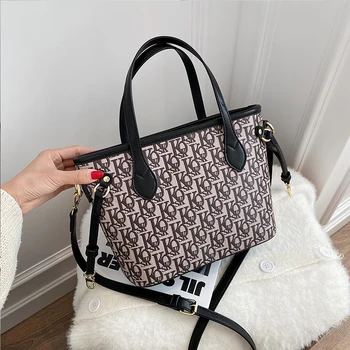

Autumn and Winter Sense of Quality Versatile Bag Women's 2020 New Fashion Printed Shoulder Messenger Bag Portable Bucket Bag