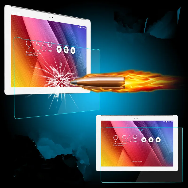 

9H Tempered Glass Explosion-proof Screen Protector For Asus ZenPad 10 / Z300C Z300CL Z300CG Z300 Z300M P021 P01T 10.1" inch