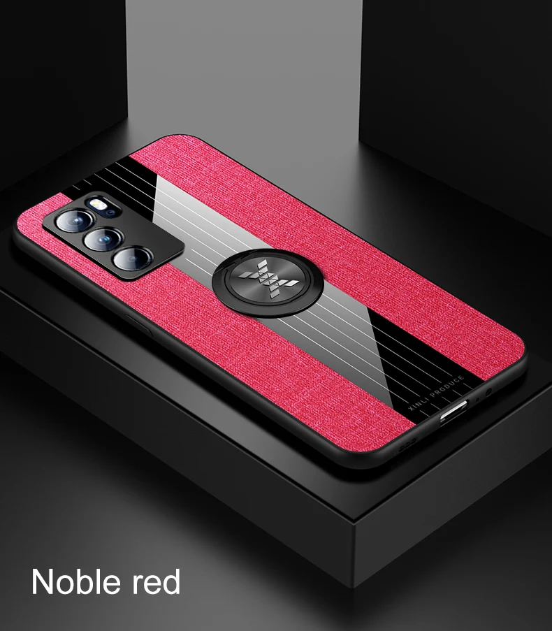 Phone Case For OPPO Reno 6 5 A74 F19 K9 A54 F19 PRO PLUS Realme V13 X7Pro GT find X3 Pro Cover Ultra Soft Fabric TPU Back Funda