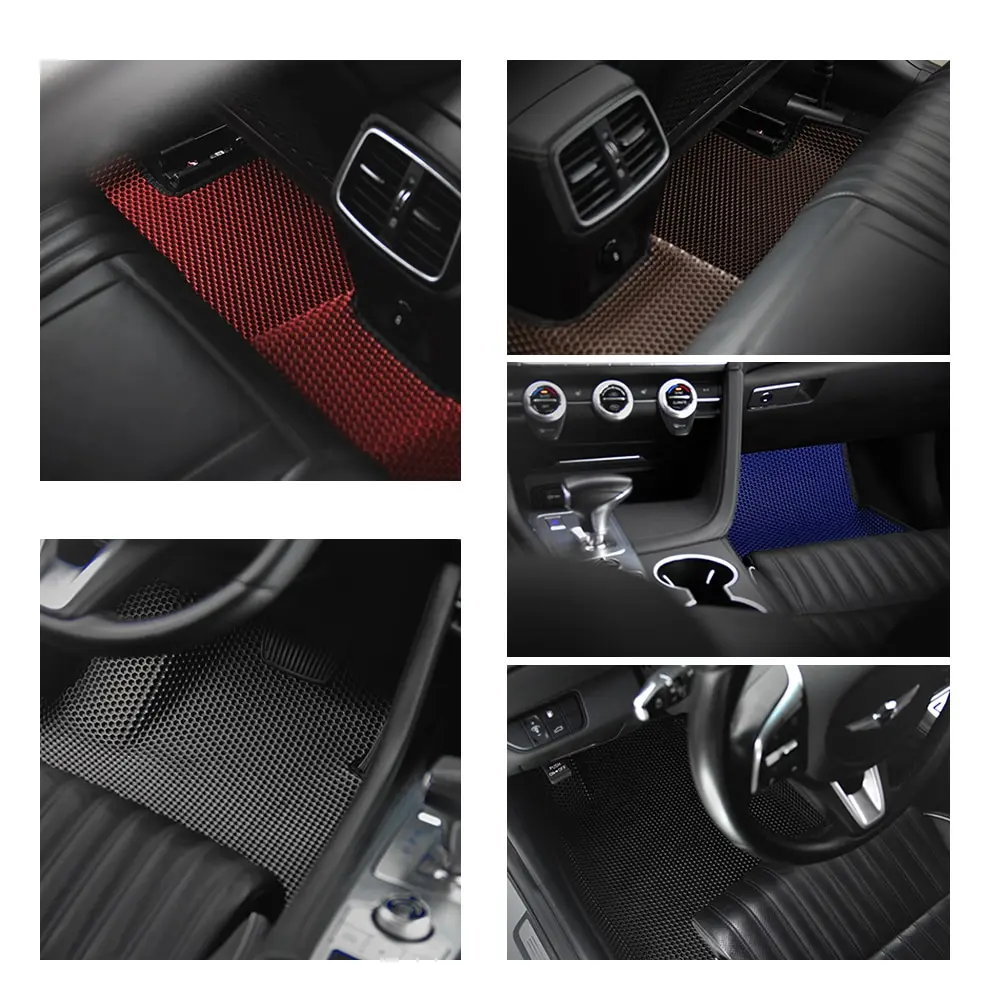 Eva carpets with sides for Renault Logan 2 color + emblem floor mat carpet EVA Outdoor | Автомобили и мотоциклы