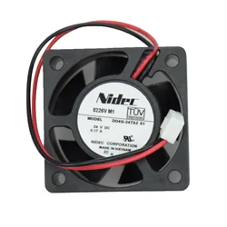 Onduleur pour ventilateur silencieux NIDEC D04G 24TS2 01, 24V, 0,17 a, 40x40x20mm, 2 broches, dissipateur de chaleur 