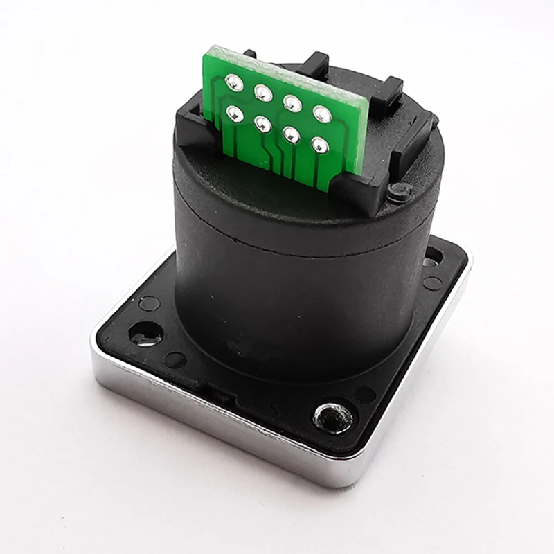 RTC2064 RJ45 с разъемом печатной платы, RJ45 водонепроницаемый адаптер, IP65/67, опоры для женской панели RJ45 разъем Ethernet - Цвет: RTC2064