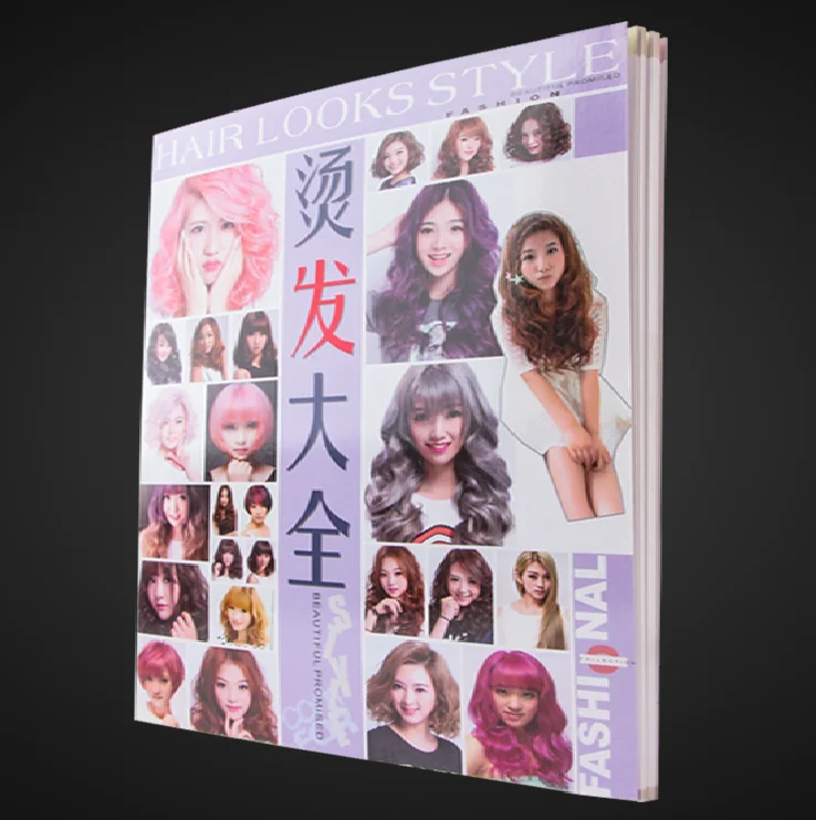 Lady Mrs Hairstyle Textbook Long Hair Short Hair Pear Perm Dye Asian Model Photo Trend Hairdressing Magazine Book