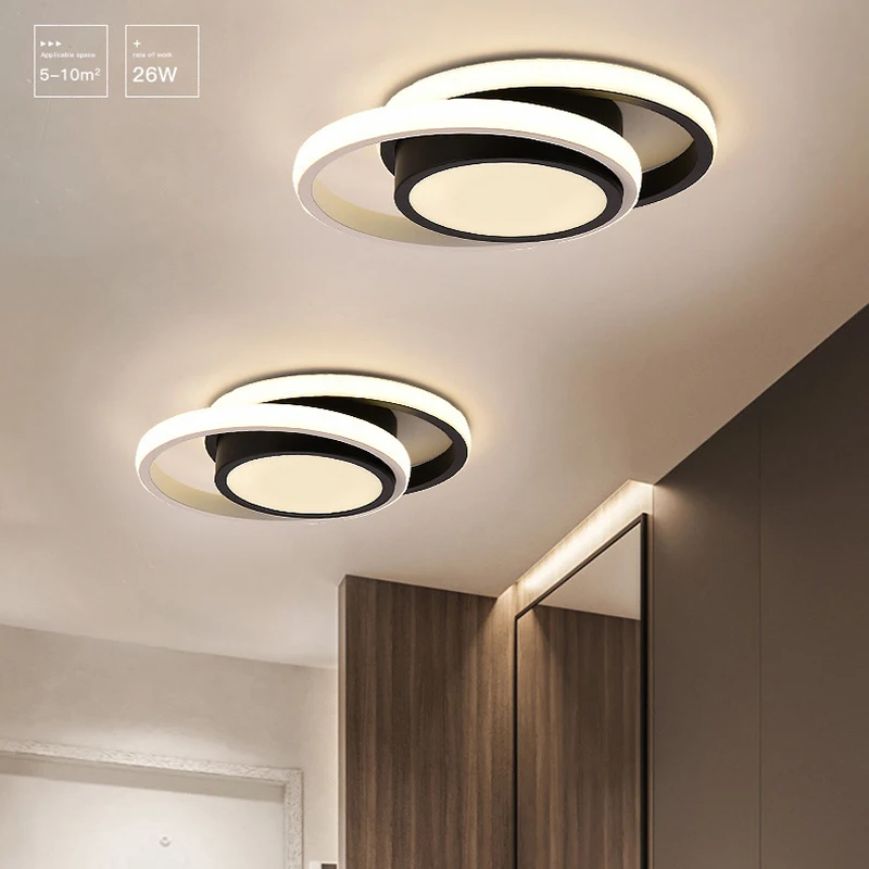 

Modern LED Ceiling Lights For Living Room, Bedroom, Kitchen ,Corridor aisle minimalist porch entrance hall balcony le