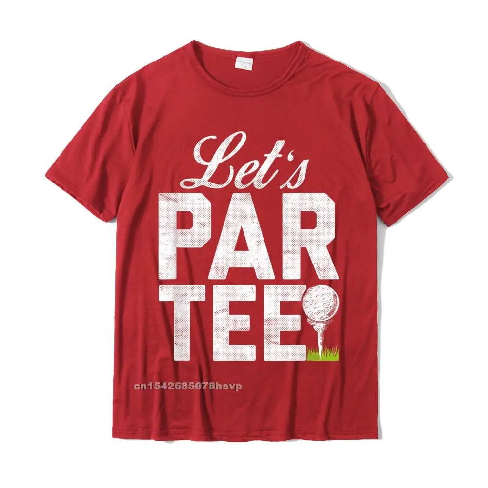 Geek Design T Shirt Retro Summer Short Sleeve O Neck Tops Shirts 100% Cotton Men Fashionable Sweatshirts Top Quality Lets Par Tee Partee Funny Golfing T-Shirt__1769. red
