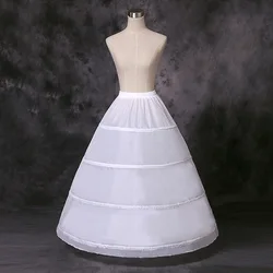 Wedding Bridal Petticoat Underskirt Cosplay Party Crinoline Slips Large Wasit With 2-4 Hoops