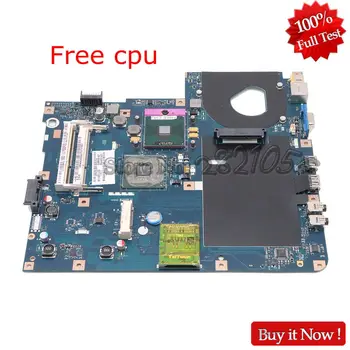 

NOKOTION Laptop motheboard For Acer aspire 5734 5734Z MBNAK02002 MB.NAK02.002 PAWF5 LA-4855P GL40 DDR3 Free CPU