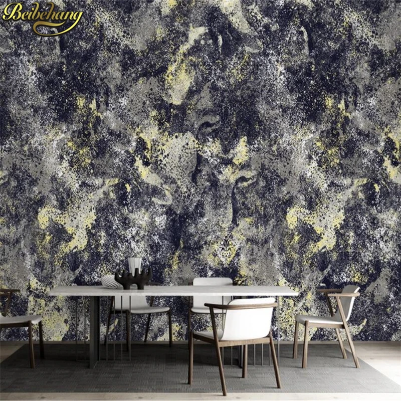 

beibehang Custom Modern minimalist abstract art retro Photo Wall Paper 3D Backdrop gray Wallpaper For Walls TV sofa background