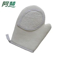 От производителя скраб для ванной перчатки мочалка из люфы чудо-Детские губки отшелушивающие полотенца банные перчатки для взрослых