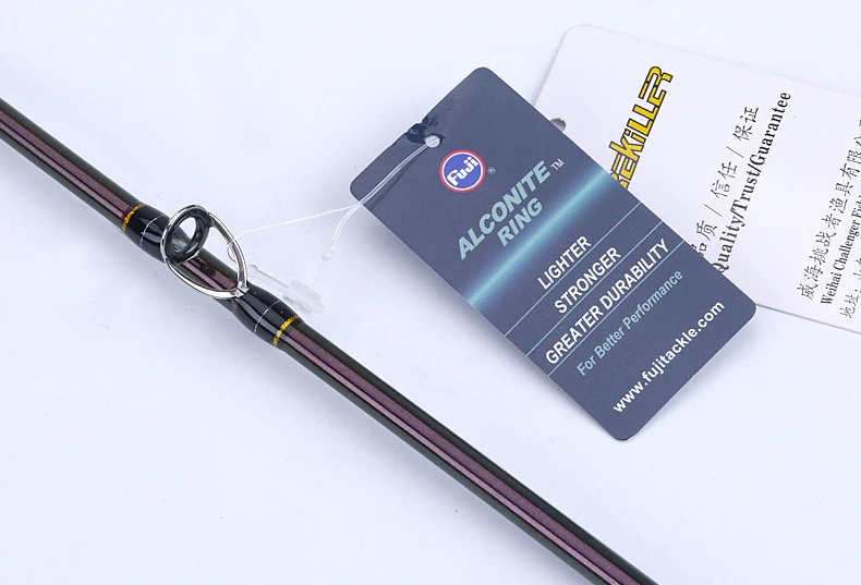 Lurekiller New Arrival Japan Fuji Parts Wood handle Solid Portable Trout Rod 1.4m 3sections/4 sections UL action Fishing Rod
