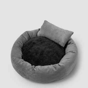 

Cat Litter Cat Bed Plus Arctic Velvet Soft Cat Sleeping Pad Cat Soft Nest Cat Supplies Pet with Pillow Four Seasons Cat Pad