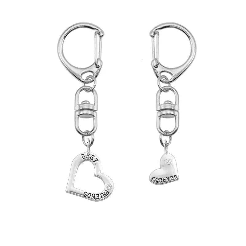 LEEQ Anelli BFF Oro 14k: Set Da 2 Anelli Amicizia Regolabili Con Personaggi Nascosti