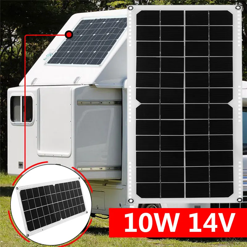

42*19cm Solar Charging Equipment Solar Cells Solar Panel Home Improvement Outdoor Powered Module Car Connectable Durable