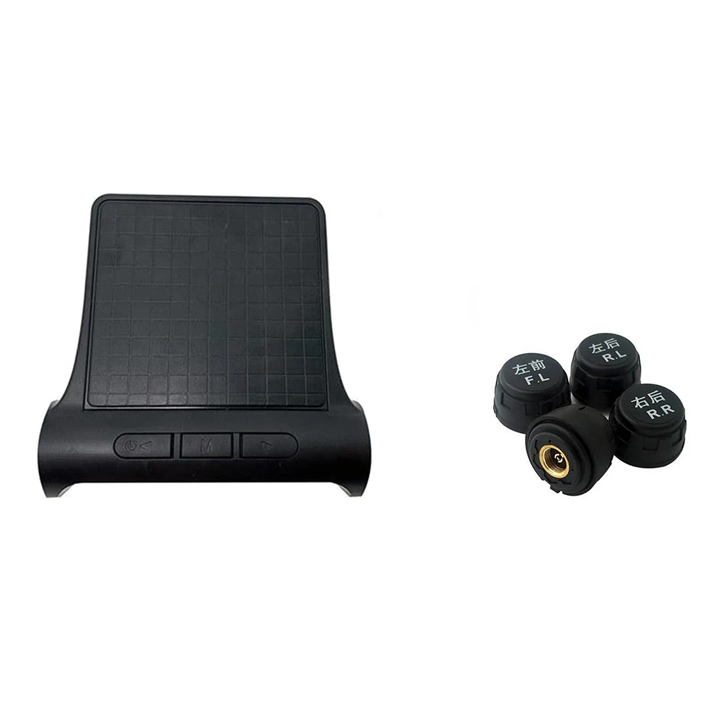 TD1 Tire Pressure Monitoring System with Smart LCD Display Backlight Alarm Modes with 4 External Tpms Sensor TD1 Tire Pressure Monitoring System with Smart LCD Display Backlight Alarm Modes with 4 External Tpms Sensor