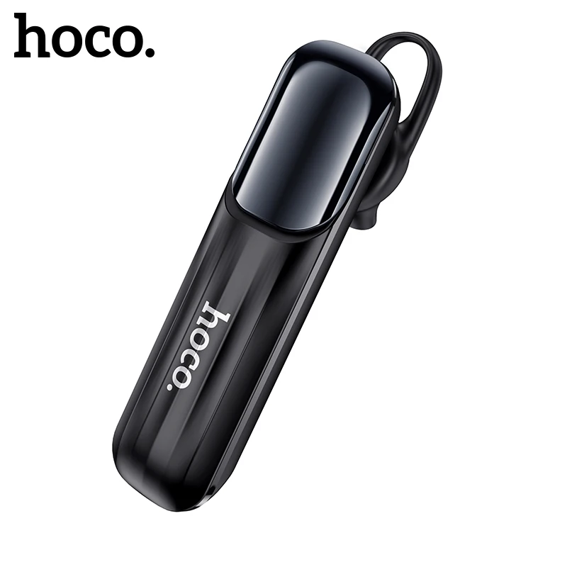 Auscultadores sem fios Bluetooth, auscultadores mãos-livres com microfone, auricular de alta resolução para iPhone, Xiaomi, Samsung, Hoco V5.0 Business