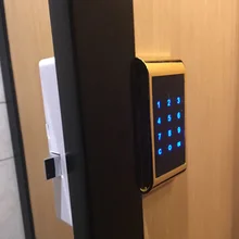 Verrou de sécurité intelligent avec clavier numérique tactile, verrou électronique à pêne dormant, mot de passe, antivol pour armoire