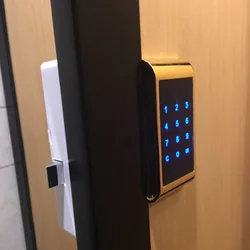 Verrou de sécurité intelligent avec clavier numérique tactile, verrou électronique à pêne dormant, mot de passe, antivol pour armoire 