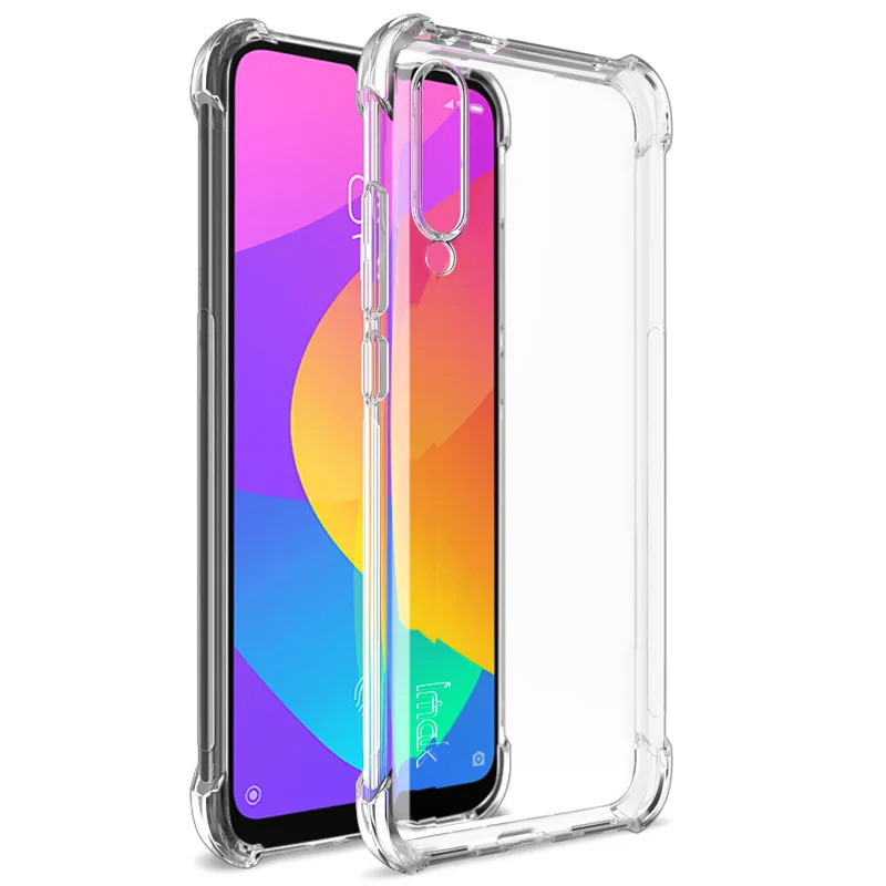 Прозрачный Xiaomi mi A 3 Кристальный чехол IMAK 360 Защита Xiaomi mi A3 чехол мягкий прозрачный задняя крышка для Funda Xiaomi mi 3A чехол mi A3 - Цвет: Прозрачный
