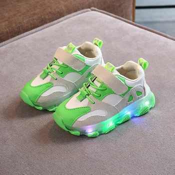

Size 21-30 Children's Led Shoes Boys Girls Lighted Sneakers Glowing Shoes for Kid Sneakers Boys Baby Sneakers with Luminous Sole