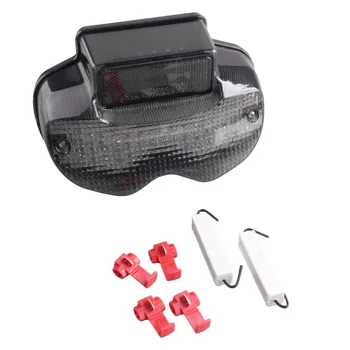 

Motorcycle Turn Signal Light Integrated LED Rear Taillight For Suzuki Bandit 600 1200 2000 2001 2002 2003 2004 2005 E-Mark