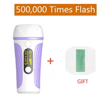 500000 вспышка профессиональная постоянная лазерная эпиляция удаление волос Электрический ЖК-дисплей все тело лазерная машина для удаления волос