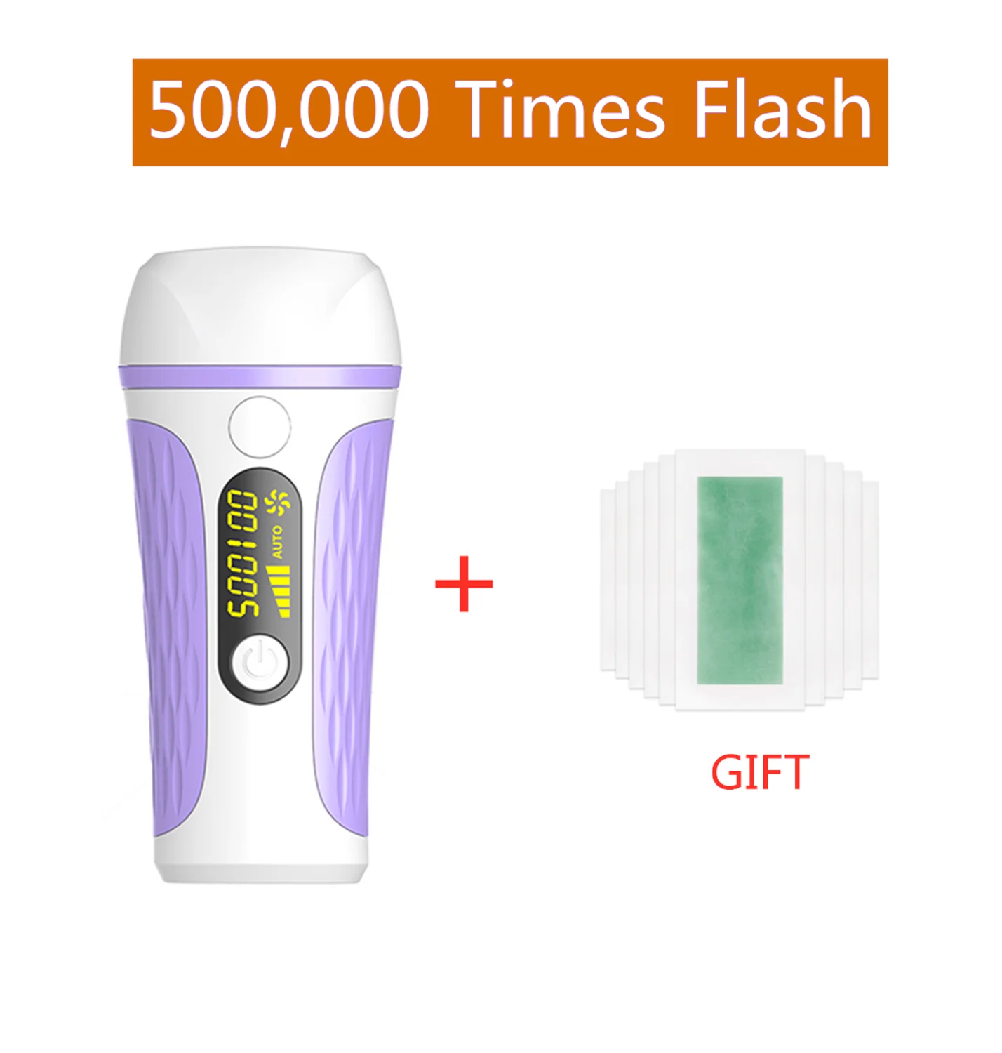 

500000 Flash Professional Permanent Laser Epilator Laser Hair Removal Electric LCD Display Whole Body Laser Hair Remover Machine