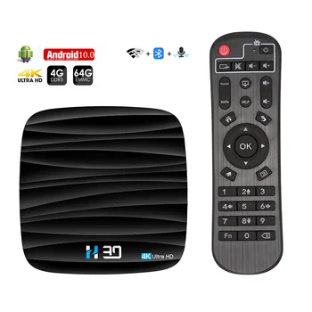 

Android TV Box Android 10 4GB 32GB 64GB 4K Media Player 3D Video 2.4G 5GHz Wifi Bluetooth Smart TV Box Set top box
