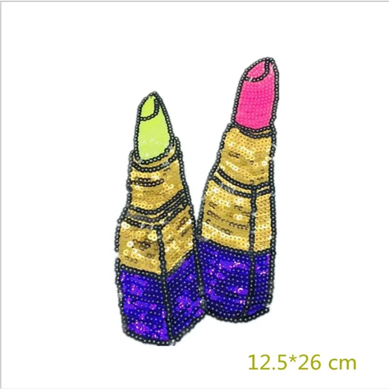 

Pearl Garment Accessories Lipstick Sequins Embroidered Cloth Stick Special Embroidery
